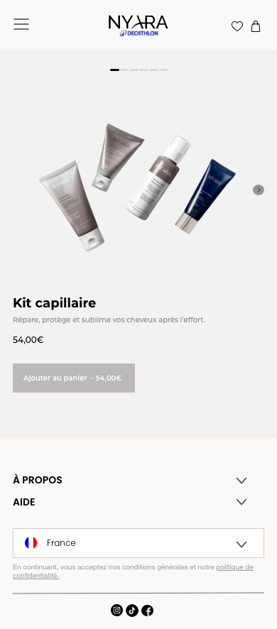 Kit capillaire (téléphone)