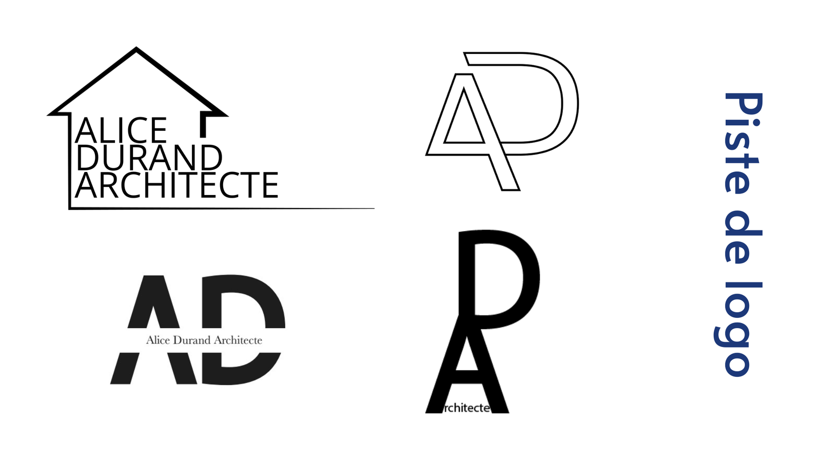Pistes de logo