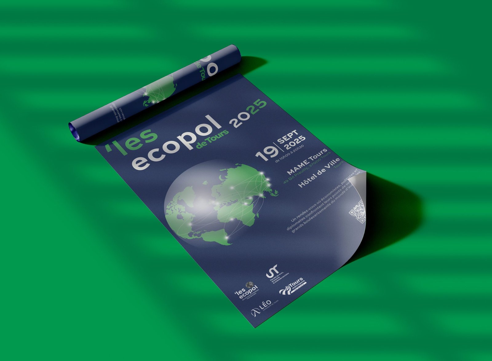 Affiche les Ecopol de Tours 2025